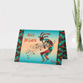 Southwest Kokopelli Holiday Card Feiertagskarte