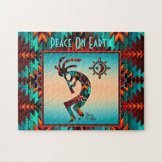 Southwest Kokopelli Jigsaw Puzzle (Horizontal)
