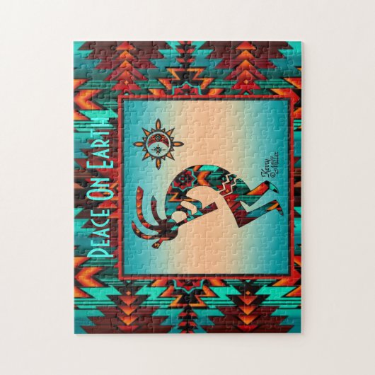 Southwest Kokopelli Jigsaw Puzzle (Vertikal)