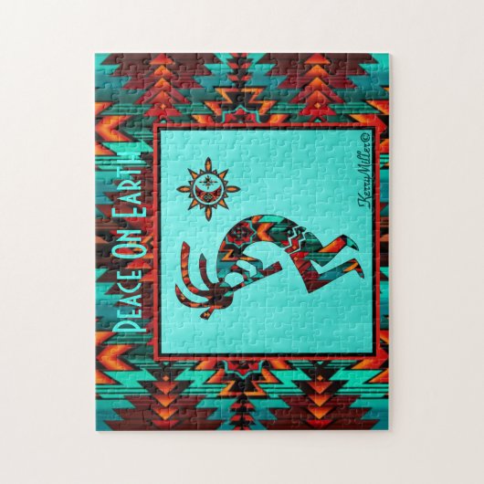Southwest Kokopelli Jigsaw Puzzle (Vertikal)