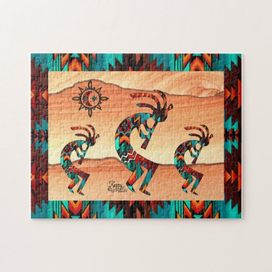 Southwest Kokopelli Jigsaw Puzzle (Horizontal)