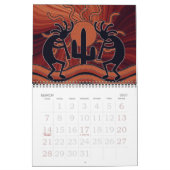 Southwest Kokopelli Kalender (Mär 2027)