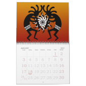 Southwest Kokopelli Kalender (Jan 2027)