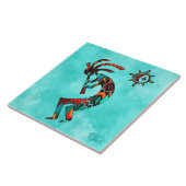 Southwest Kokopelli Keramik Tile Fliese (Seite)