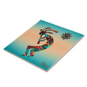 Southwest Kokopelli KERAMIK TILE Fliese (Seite)