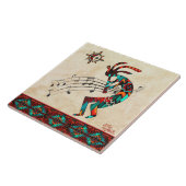 Southwest Kokopelli Keramik Tile Fliese (Seite)