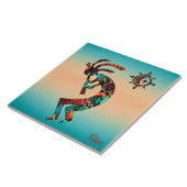 Southwest Kokopelli KERAMIK TILE Fliese (Seite)
