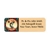 Southwest Kokopelli Label (Vorne)