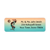 Southwest Kokopelli Label (Vorne)