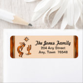 Southwest Kokopelli Label (Insitu)