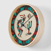 Southwest Kokopelli Large Clock Uhr (Winkel)