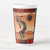 Southwest Kokopelli Latte Tasse (Vorderseite)