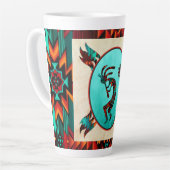 Southwest Kokopelli Latte Tasse (Linke Ecke)