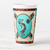 Southwest Kokopelli Latte Tasse (Vorderseite)