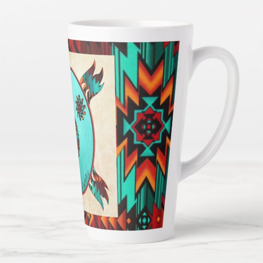 Southwest Kokopelli Latte Tasse (Rechts)
