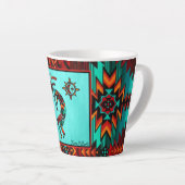 Southwest Kokopelli Latte Tasse (Rechte Ecke)