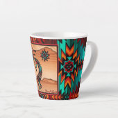 Southwest Kokopelli Latte Tasse (Rechte Ecke)