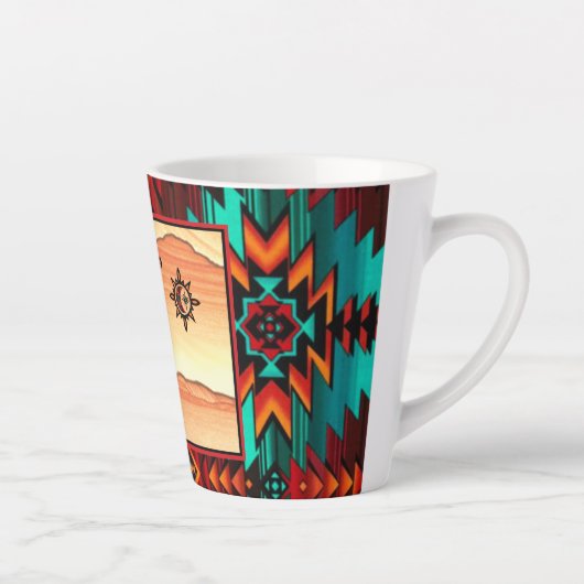 Southwest Kokopelli Latte Tasse (Rechts)