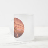 Southwest Kokopelli Mattglastasse (Vorderseite Links)