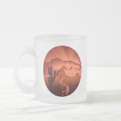 Southwest Kokopelli Mattglastasse (Links)