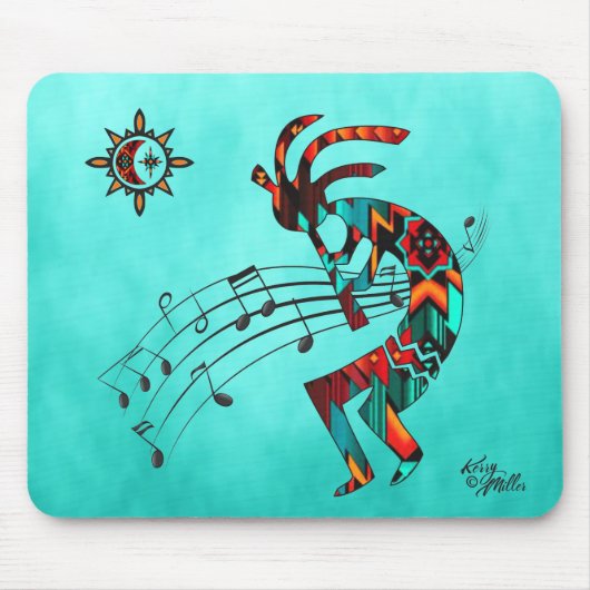 Southwest Kokopelli Mouse Pad Mousepad (Vorne)