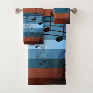 Southwest Kokopelli Music 2 Handtuch Set