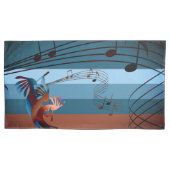 Southwest Kokopelli Music 2 King Size Pillowcases Kissenbezug (Vorderseite-Links)