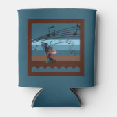 Southwest Kokopelli Music Can Cooler Dosenkühler (Vorderseite)