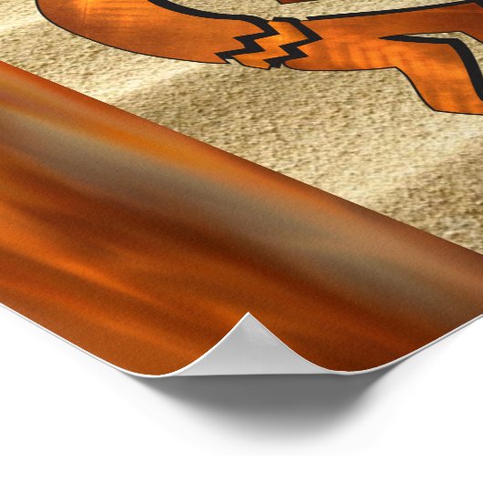 Southwest Kokopelli Poster (Ecke)