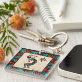 Southwest Kokopelli Schlüsselanhänger (Vorderseite rechts)