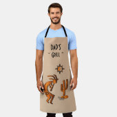 Southwest Kokopelli Schürze (Getragen)