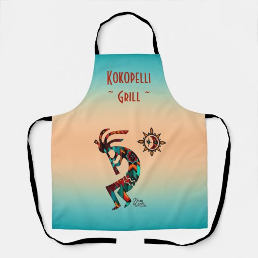 Southwest Kokopelli Schürze (Vorderseite)