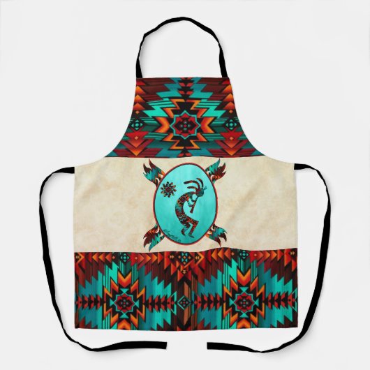 Southwest Kokopelli Schürze (Vorderseite)