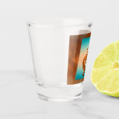 Southwest Kokopelli Shot Glass Schnapsglas (Links)