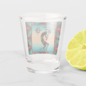 Southwest Kokopelli Shot Glass Schnapsglas (Rückseite)