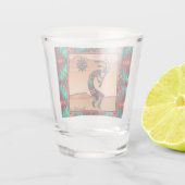 Southwest Kokopelli Shot Glass Schnapsglas (Rückseite)