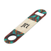 Southwest Kokopelli Speed Flaschenöffner (Rückseite Schrägansicht)