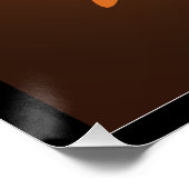 Southwest Kokopelli Sun Rustic Poster (Ecke)