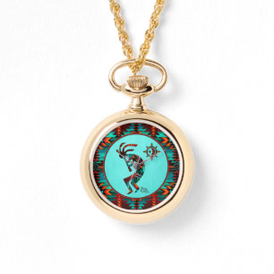 Southwest Kokopelli-Uhr Armbanduhr