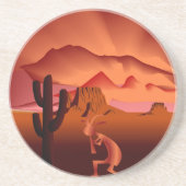 Southwest Kokopelli Untersetzer (Vorne)