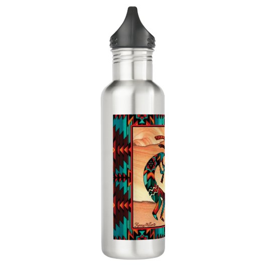 Southwest Kokopelli Wasserflasche Edelstahlflasche (Links)
