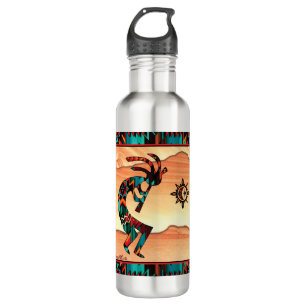 Southwest Kokopelli Wasserflasche Edelstahlflasche
