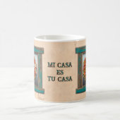 Southwest Mi Casa Chile Ristra Wreath Personalized Kaffeetasse (Mittel)
