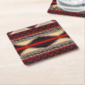 Southwest Native American Coaster Rechteckiger Pappuntersetzer (angewinkelt)