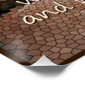 Southwest Native American Earth Quote Poster (Ecke)