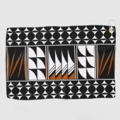 Southwest Native Feather Blessing Golfhandtuch (Horizontal)