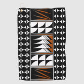 Southwest Native Feather Blessing Golfhandtuch (Vorderseite)