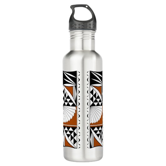 Southwest Native Sunrise Edelstahlflasche (Rückseite)