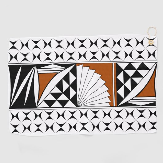 Southwest Native Sunrise Golfhandtuch (Horizontal)