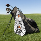 Southwest Native Sunrise Golfhandtuch (Gras)